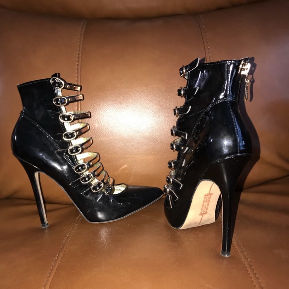 Gladiator patent heels - Picture 2 of 3